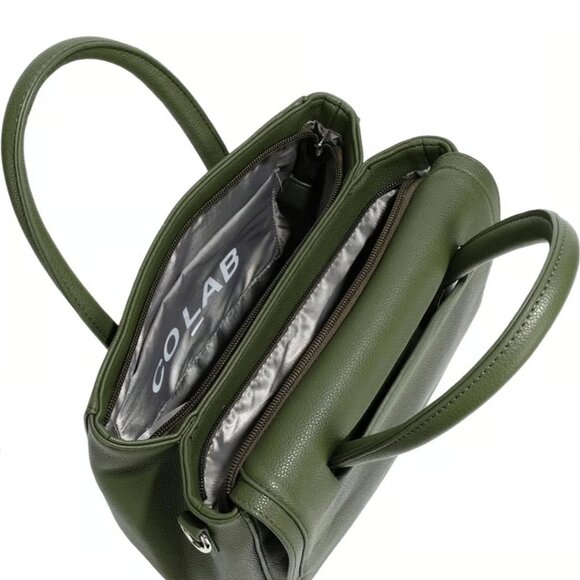 Co-Lab green (khaki) crossbody bag - Picture 3 of 6